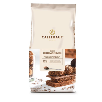 Bitterschokolade Mousse von Callebaut